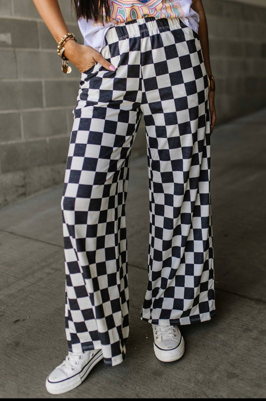 Checkered Pants